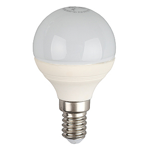 Лампа светодиодная LED smd Р45-5Вт-840-Е14 Эра (10)