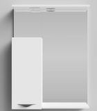 Зеркало-шкаф Марко 60 см ЛВ Белый (600х160х800)