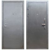 Двери металлические 2050х960х70 ДК 70М (левая) сталь1,2мм, 2 замка, сереб.ант.Металл/Металл