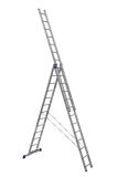 Алюминиевая трехсекционная универсальная лестница арт. 5313 (3х13)