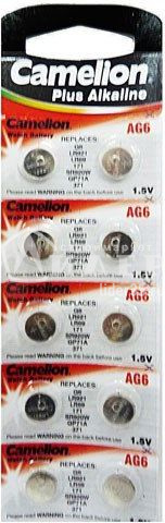 Элемент питания CAMELION AG 6 (LR921) 1.5В бл/10