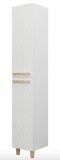 Пенал Соты 35 (350х1910х326мм) ручки рейлинг белый