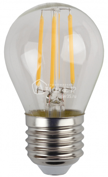 Лампа светодиодная F-LED P45-7W-840-Е27 Эра 