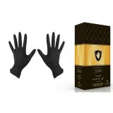 Перчатки нитриловые универсальные черные (100)