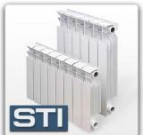 Радиатор биметаллический  STI  80/500 10 секций 129 Вт