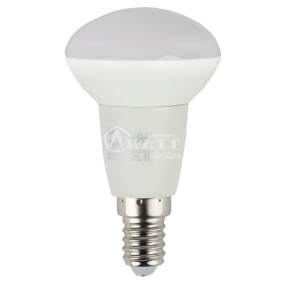 Лампа светодиодная LED smd R50-6w-827-Е14 Эра ЭКО(10)