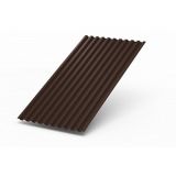Профнастил С21    0,4х1051х2600 п/э RAL 8017 шоколадно-коричневый 