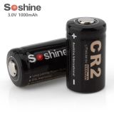 Батарейка Soshine CR2 3,0 V  литиевая 1000 mAh