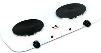 Электроплитка IRIT IR-8008,2 конфорки,диск,2кВт