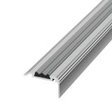 Порог-угол  GRACE 1350мм.алюминий с резиновой вставкой (35х21мм.) анод.серебро