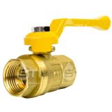 Кран шаровый ДУ15 (1/2") г/г  ручка-рычаг STI (ГАЗ)