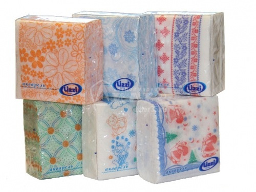Салфетки бумажные LIZZI 50шт