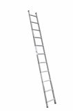 Алюминиевая односекционная лестница 11 ступеней  (3,09м/4кг) Алюмет