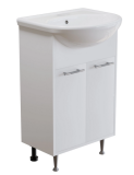 Тумба с умывальником "АлАн-55" белый, ум. Уют-55 (РАЗБОР)