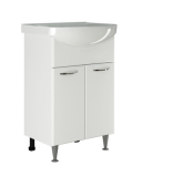 Тумба с умывальником СТАНДАРТ-55 под раковину Уют-55 (Rosa) ПВХ