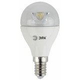 Лампа светодиодная LED Р45-7w-827-Е14 Clear Эра