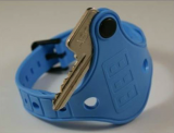 Чехол-браслет для ключа (синий) фитнес