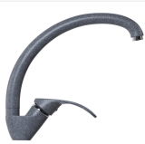 Смеситель для кухни 35к MIXLINE ML-GS02 (309) темно-серый высок. излив