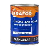 Эмаль ПФ-266 Krafor 2,7кг золотистая