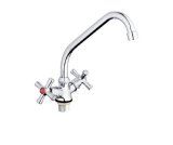 Смеситель для кухни на гайке эконом DFR4-A722