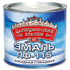 Эмаль ПФ-115 ВИТ 1,9кг желтая/6