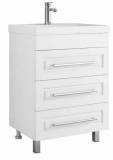 Тумба с умывальником VOD-OK АРАБЕСКА белая 60