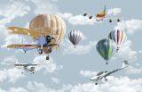3D Фотообои «Воздушная фантазия» на флиз.осн. (300см*240см) (Песок)