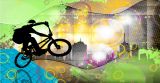 Фотообои на флиз.осн. 13-0325-SG (1.3*2.5 м) Велоспорт "DECOCODE" песок