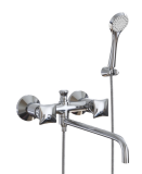 Смеситель для ванны и раковины 1/2 кер.MIXLINE ML11-02