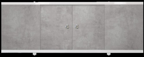 Экран-купе для ванны МЕТАКАМ  бетон 1,5 