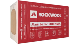 Теплоизоляция Rockwool Лайт Баттс Оптима 1000х600х50 (0,3м3) 6м2 /20/