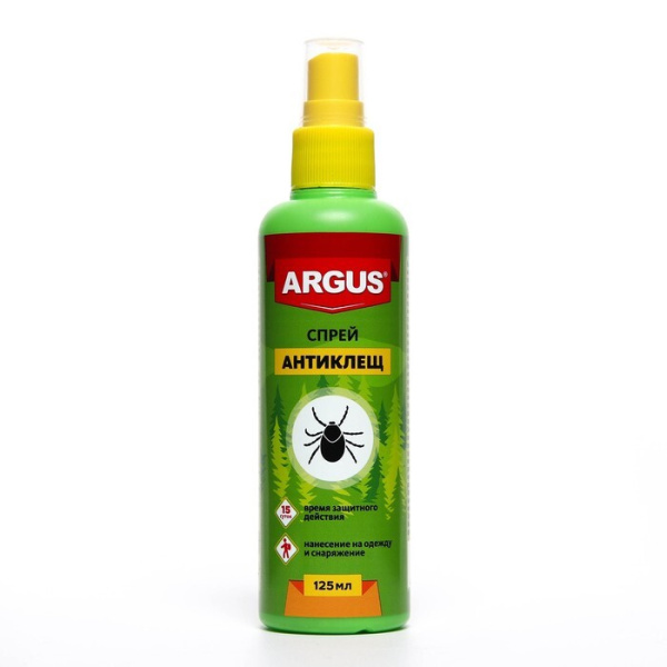 Лосьон-спрей от клещей ARGUS 125мл