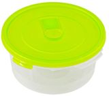 Контейнер для СВЧ СМАЙЛ 0,4л круглый с клапаном