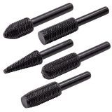 Шарошки стальные по металлу набор 5 шт, 29х11, 29х11, 29х11, 29х11, 21,5х11