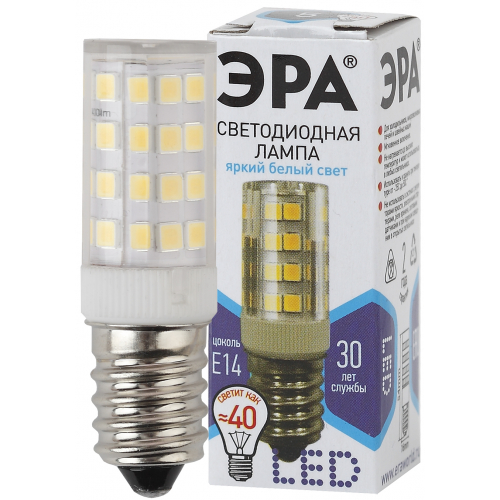 Лампа светодиодная LED T25-5W-CORN-840-E14 (диод, капсула, 5Вт, нейтр, E14)  ЭРА