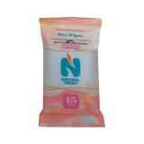 Салфетки влажные NATURAL FRESH 15шт антибактериальные без запаха ЧЗ