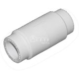 Обратный клапан d 32мм (белый) ППР