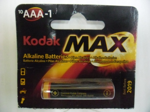Элемент Kodak MAX LR03-10BL [KЗA-10] (AAA)