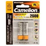 Аккумулятор Camelion R6 2600mAh Ni-MH ВL-2 (блист.2шт) 