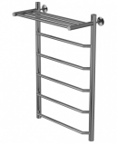 Полотенцесушитель MIXLINE MIRA 80х50 (1/2'' ВР, 5 перекладин+полка) водяной