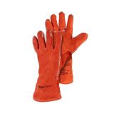 Краги сварщика спилковые термостойкие Мастер Foxweld с печатью