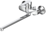 Смеситель для ванны BDV31 (Хром) Budva ESKO с длин.изливом, аксессуарами
