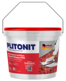 Затирка для плитки PLITONIT Colorit Easy Fill эпоксидная серый 2 кг ведро