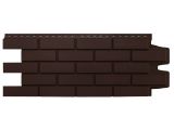 Панель отделочная VILO Brick DARK BROWN (0,42м2) Кирпич темно-коричневый /10/