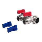 Коллектор распределительный STI ГШ 3/4" (НР 1/2"х2 вых.)