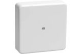 Коробка распаячная ОП КМ 100х100х44 белая IEK UKO10-100-100-044-K01-E