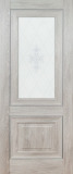 Полотно остекленное царговое ЕвроШпон №62 Светло-серый 800*2000*36 