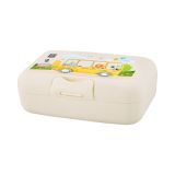 Ланч-бокс Lalababy Play with Me Busy Animals 0,7 л белый