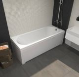 Ванна акриловая ТРИТОН ОНИКС 180*75 с усилен. уст. комплектом (каркас) и экраном