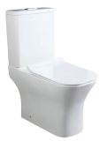Унитаз-компакт Торнадо безободковый с микролифтом TATSUMAKIAIKO SQUARE,TOKITO